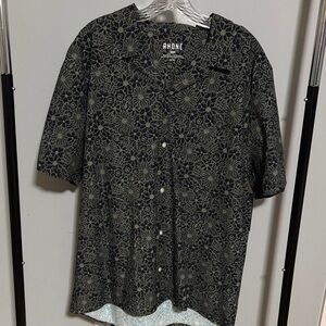 Rhone Dark Patterned Men's Shirt